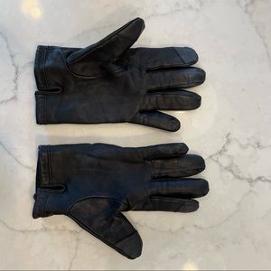 Calvin Klein Leather Gloves